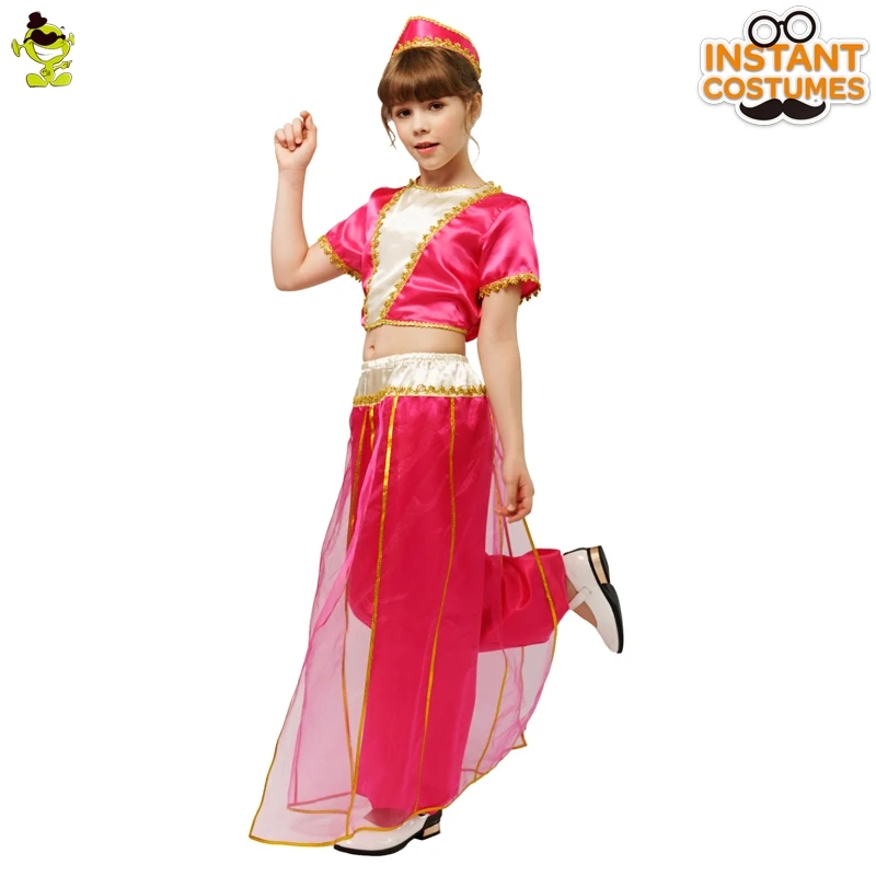 Арабский костюм принцессы для девочек наряд платье вечевечерние детское