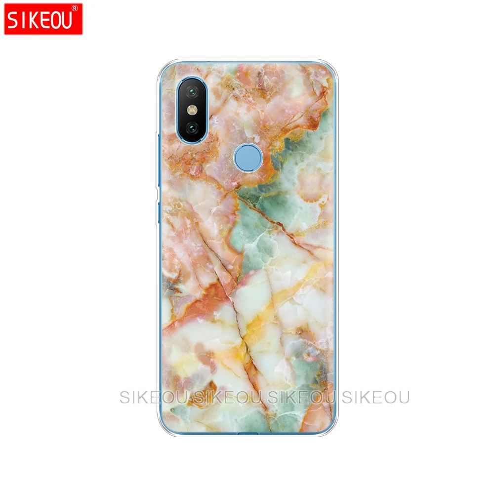 Силиконовый чехол для Xiaomi Mi A1 A2 5 5S 5X 6 Mi5 MI6 NOTE 3 MAX Mix 2 2S мраморный зеленый камень |