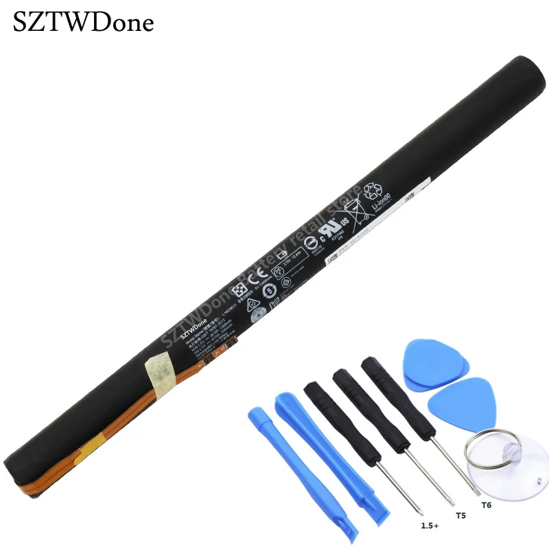 SZTWDoen L14C4K31 Аккумулятор для планшета lenovo Yoga Tablet 2 1371F Pro 1371f L14D4K31 3 75 V 12800MAH 48 0wh|lenovo yoga