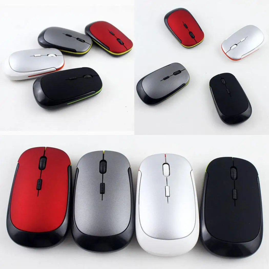 2.4GHz 4 Buttons Gaming USB Wireless Mouse for PC Laptop Anywhere You Need Stylish design with distinctive look. | Компьютеры и офис