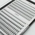 240 пряди норковых ресниц для наращивания QSTY, натуральные 3D русский объем, индивидуальные пучки ресниц 20D для макияжа, ресницы