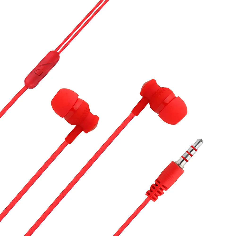 Новые наушники VOBERRY 3 5 мм стерео с микрофоном для Samsung Xiaomi iPhone + 10 пар|Наушники и