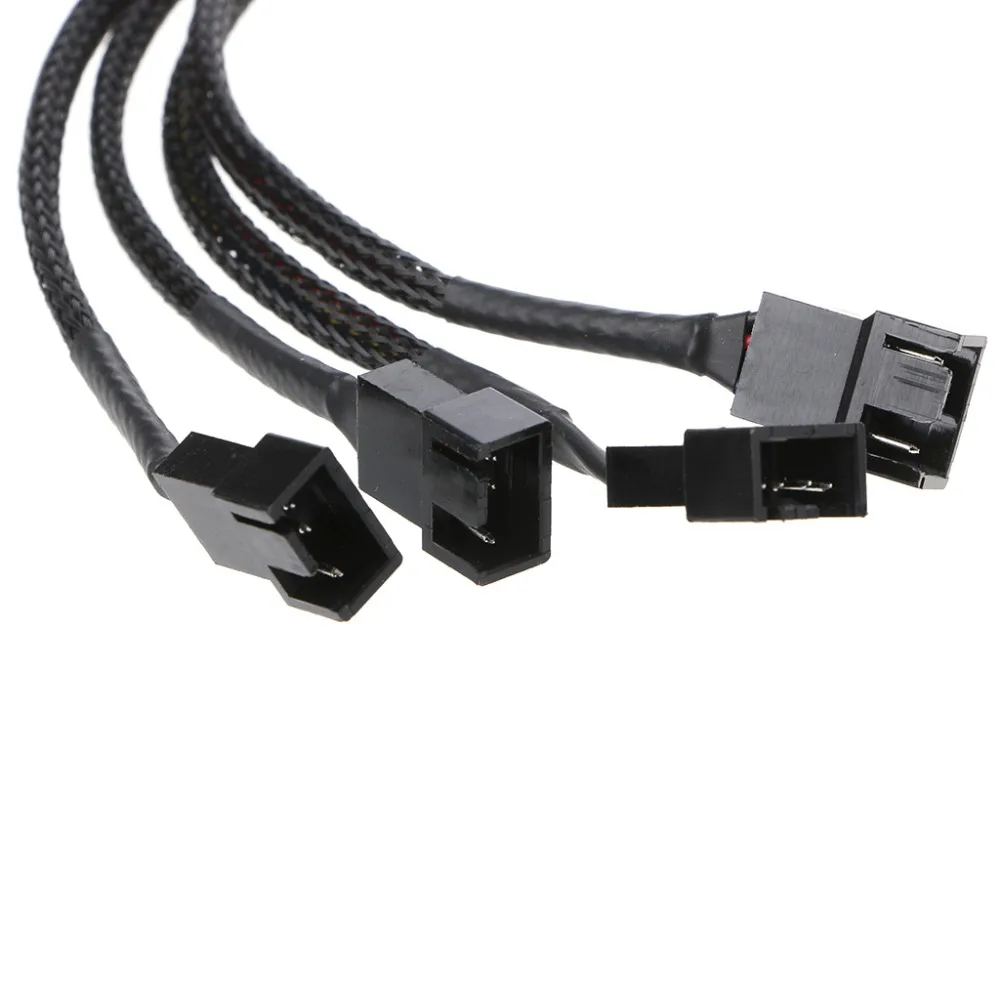 От 1 до 4 контактный Molex TX4 PWM CPU охлаждающий разветвитель вентилятора адаптер