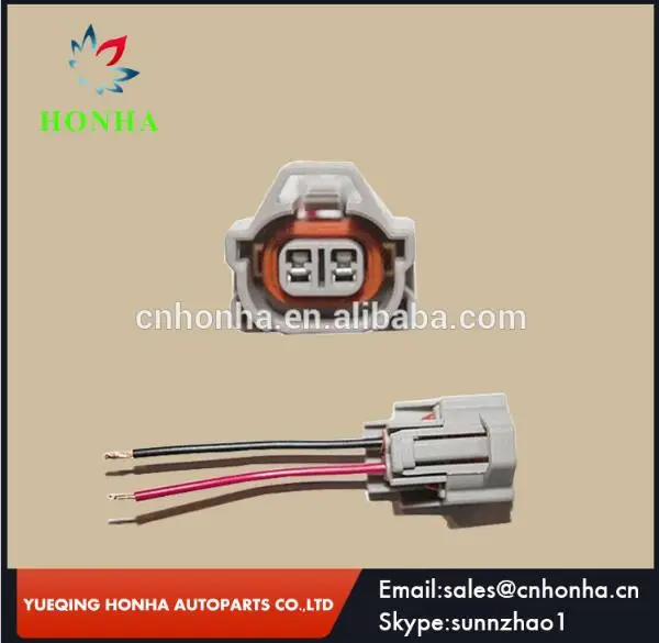 2 Pin Top Slot Female Automotive Fuel Injector connector 6189-0060 For Toyota with wire or without | Автомобили и мотоциклы