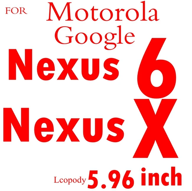 Для LG Google Nexus 4 5 5X5 X Pixel XL X L Защита экрана закаленное стекло для huawei Nexus 6 6P 6 p E960 E980 для Motorola - Цвет: FOR Nexus 6