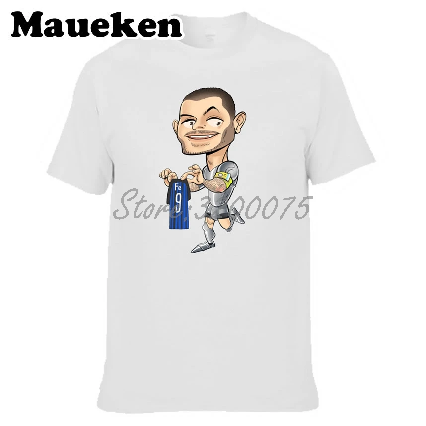 Мужская футболка Mauro Icardi 9 Goal time Holding up captain Argentina W18050609|Мужские футболки| |
