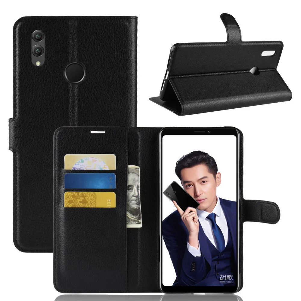 Чехол книжка из искусственной кожи для Huawei Honor Note 10 чехол кошелек с откидной