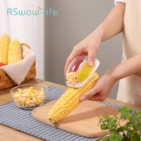 household manual corn separator creative corn thresher kitchen gadgets splitter for fruit and vegetable tools
