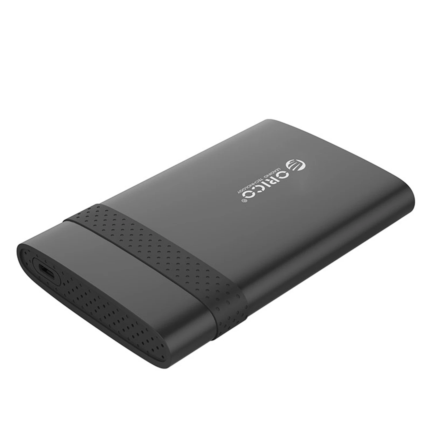USB Port Orico 2,5 дюйма Hdd чехол Sata в корпус жесткого диска адаптер с силиконовый чехол без инструмента внешний Hdd Box Черный - Цвет: USB Port