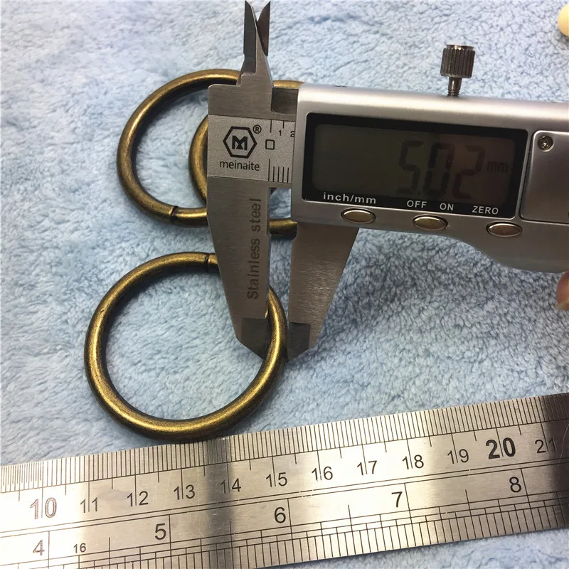 2/5 ''/1/2''/5/8 ''/4/5''/1 ''/1-3/16''/1-1/2 ''/1-3/5''/2 ''/3,54 дюймовый металлический круглый Круглый круглый кожаный ремень для сумки с пряжкой аксессуары