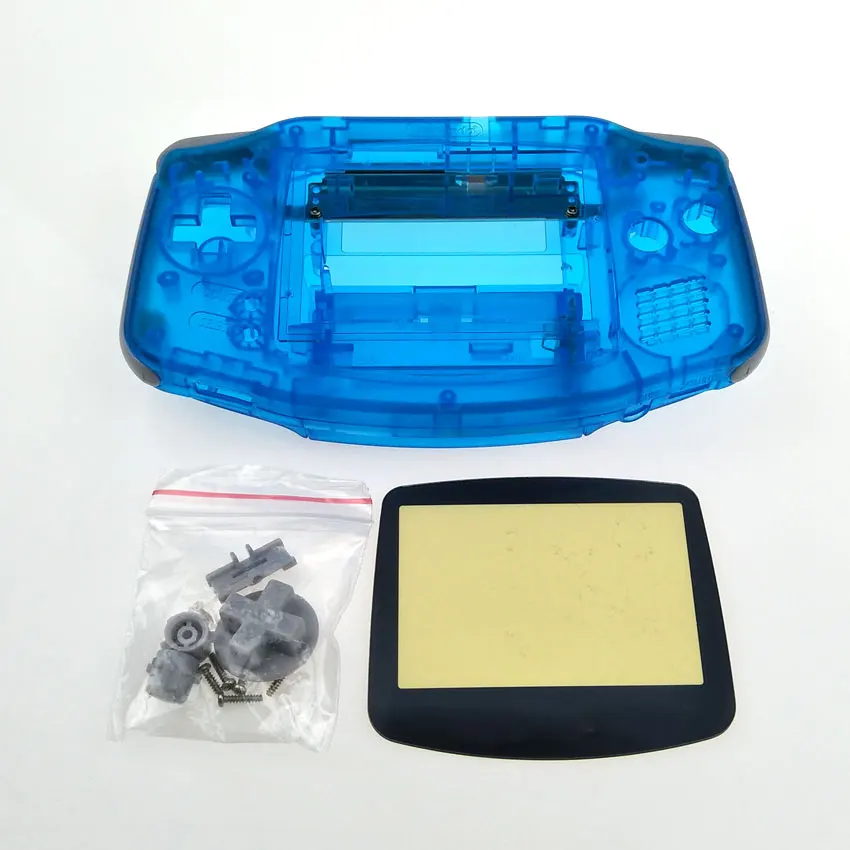 YuXi пластиковый корпус светящийся прозрачный чехол Корпус для nintendo Gameboy Advance Игровая приставка GBA
