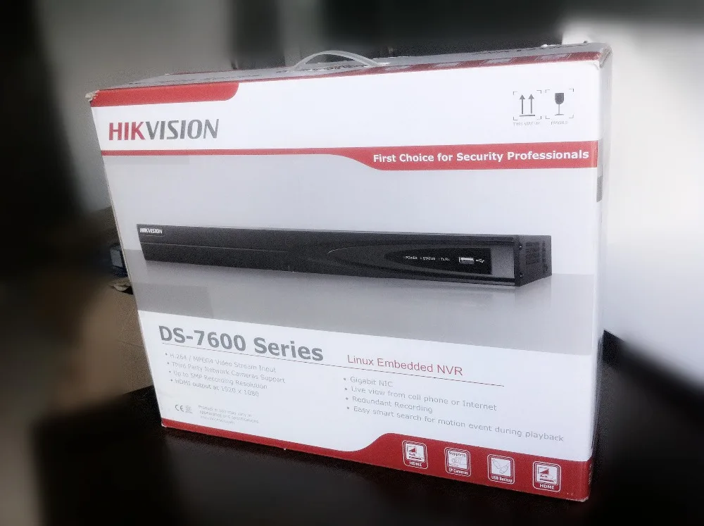 DHL Free Shipping Hikvision 8 PoE 5MP 8CH NVR DS-7608NI-SE/8P&amp3MP WIFI IP Camera DS-2CD2532F-IWS Kit Security CCTV System |