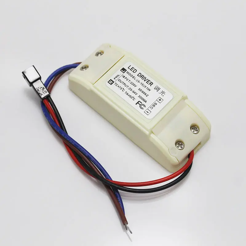 Светодиодный драйвер с регулируемой яркостью 1 шт. светодиодный источник питания