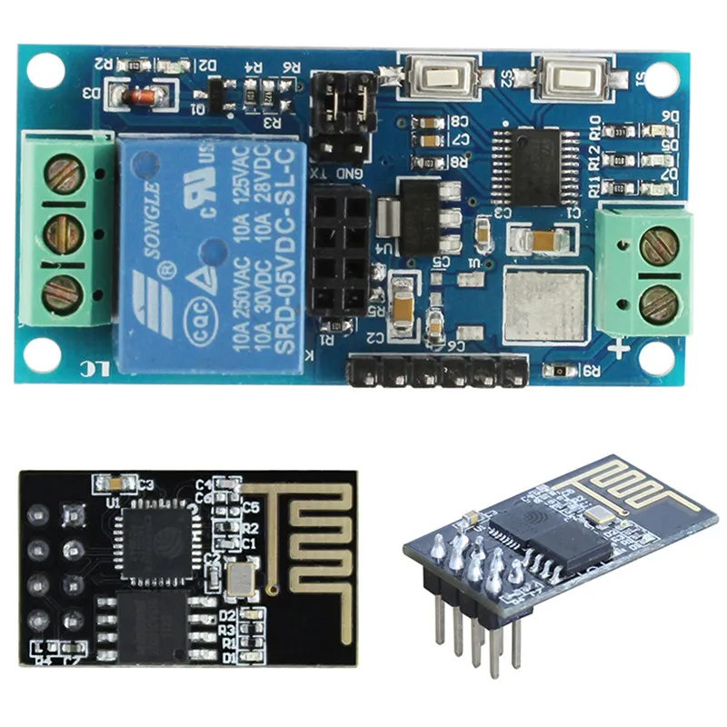 5 в ESP8266 ESP 01 1 WIFI реле канала модуль дистанционное управление переключатель для IOT