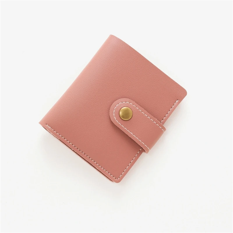 Mini Wallet Women Fashion Purse Female Short Wallets Students Lovely Small for soft Leather card | Багаж и сумки