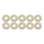 Yibuy 10 шт 15 мм18 мм мягкий Fet труба клапан верхняя крышка Felts шайба
