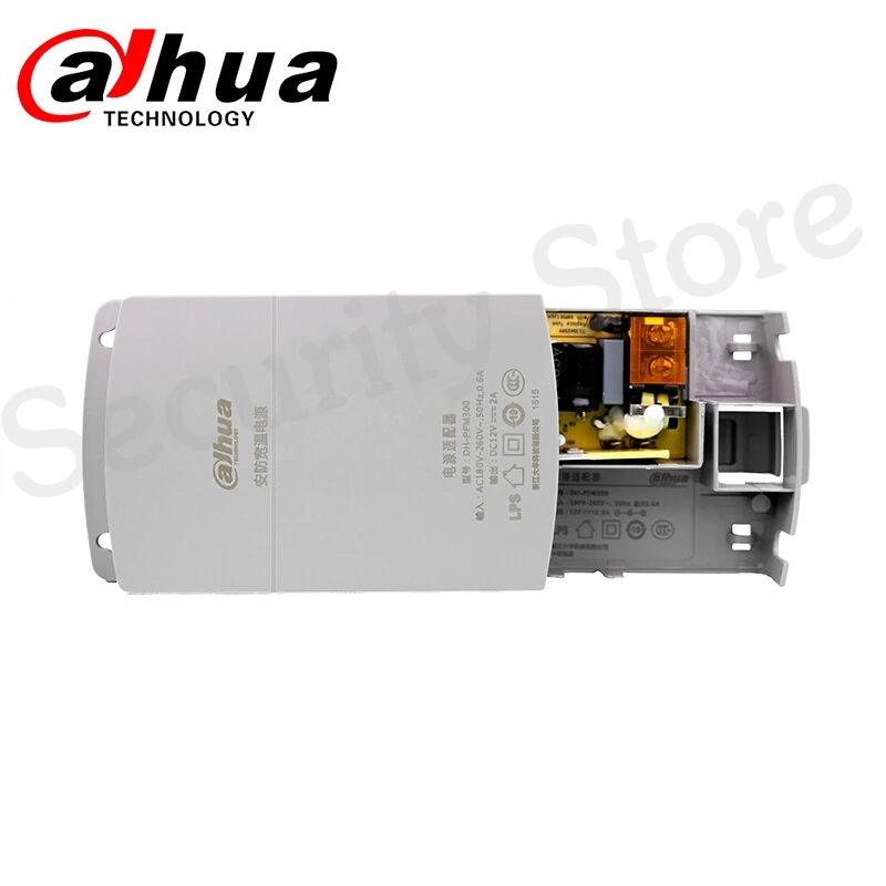 Dahua DH-PFM300 адаптер питания вода/Огнестойкий Вход AC 180~ 260 в выход DC 12 В 2A выключатель питания для Cctv