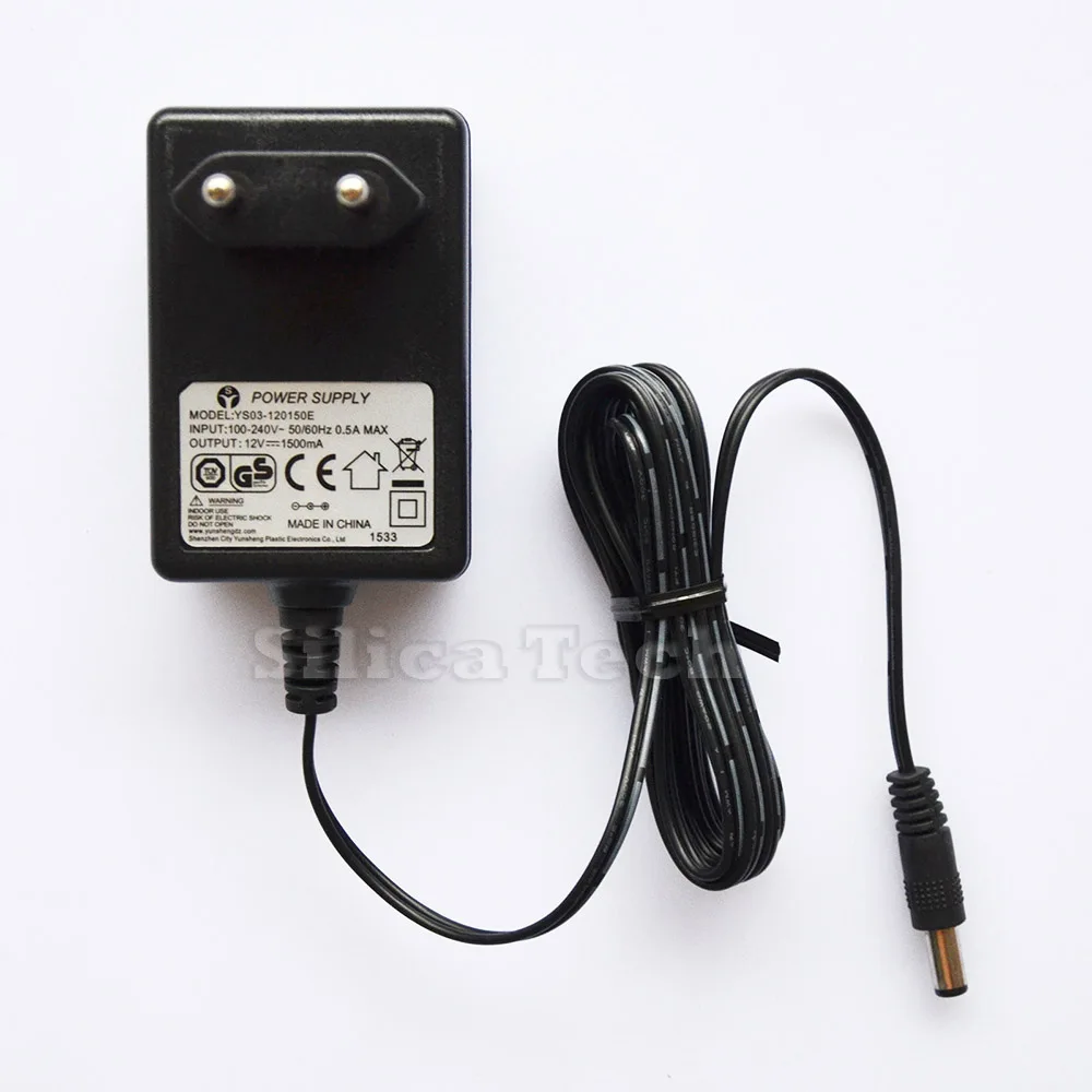 Оригинальный источник питания ЕС 12В 1.5A SatLink для WS 6906 ws 6950 6908 6980 6905|supply power|supply 12vpower