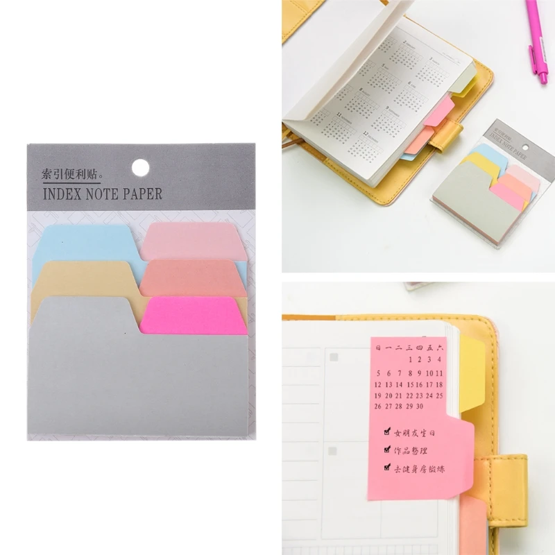 

90 Sheets Index Note Paper Sticky Notes Memo Pad Office School Supplies Dropshipping