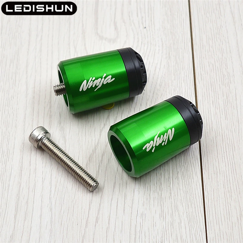 Руль акустическая система концы крышки слайдер Для KAWASAKI ER6N ER 6F NINJA 400 300 250 GTR1400 ZX14R