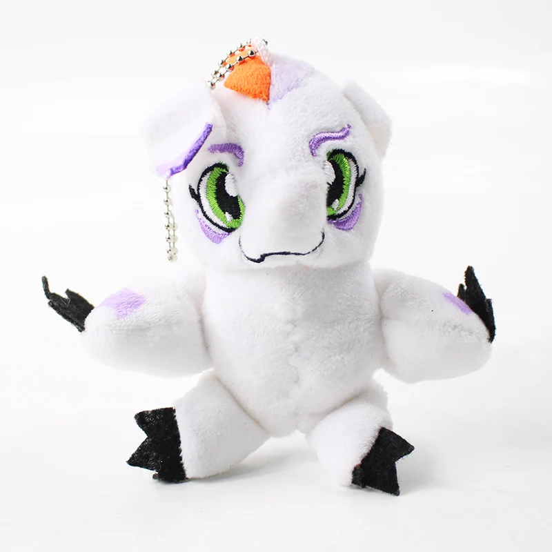 Gomamon Digimon плюшевая игрушка Patamon Palmon Piyomon Tailmon Gomamon Koromon Gabumon Agumon Мягкая кукла-чучело плюшевая подвеска брелок - Цвет: Gomamon