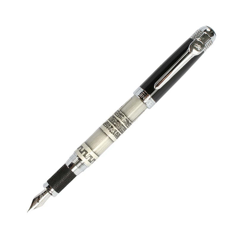 

High-end Retro JINHAO Fine Nib Fountain Pen 0.5mm Business Office Christmas Gift Student Ink Pens with An Original Gift Box