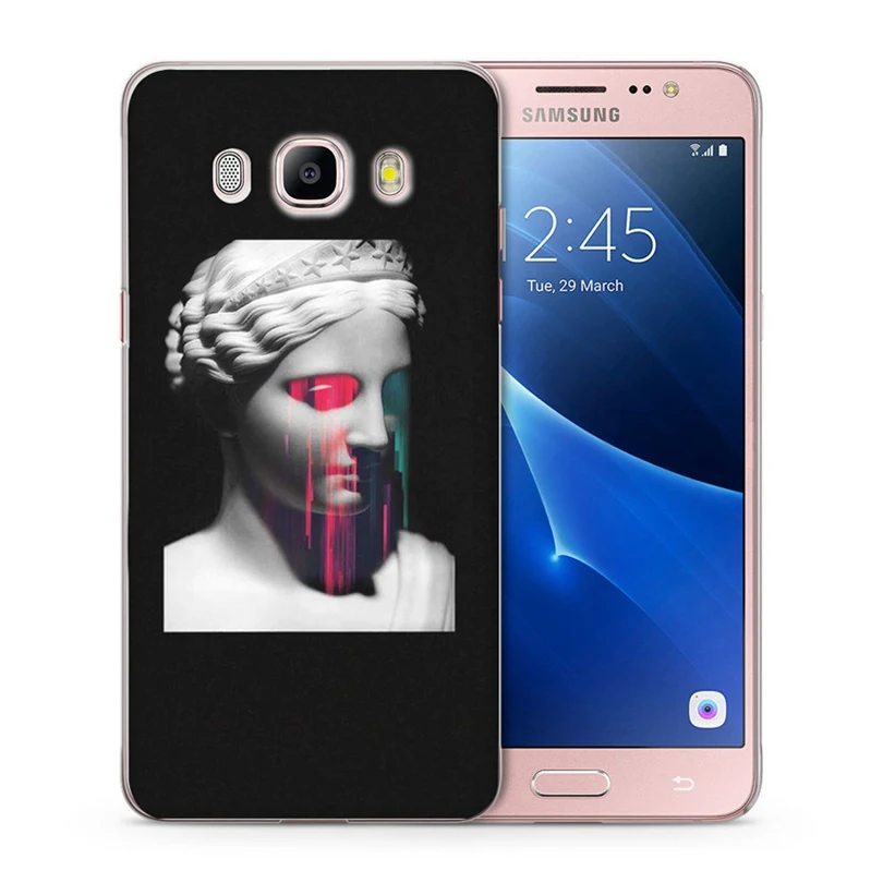 TPU чехол для Samsung Galaxy S7 edge S9 Plus A3 A5 2016 2017 prime J1 J2 J3 J5 J7 цветной мягкий с изображением