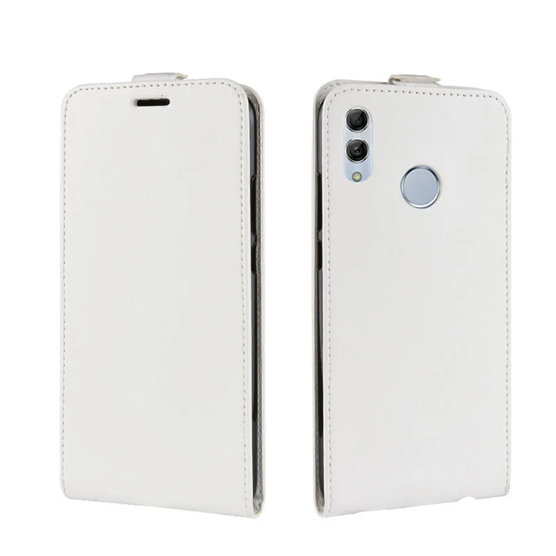 Белый Для huawei honor 10 lite P Smart, чехол-кошелек, откидной кожаный чехол, Funda для huawei P30 P 30, чехол для телефона HRY-LX1, чехол из ТПУ - Цвет: Белый