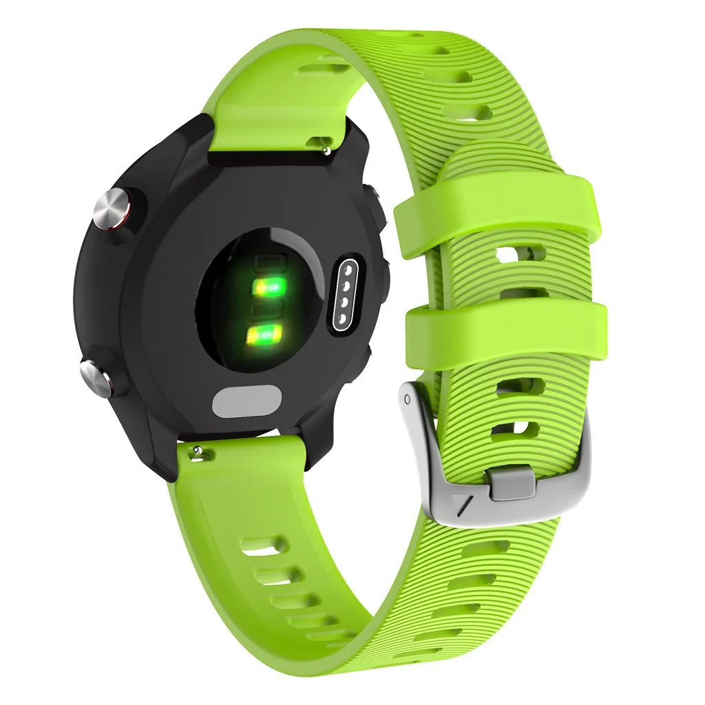 Мягкий силиконовый сменный ремешок для часов Garmin Forerunner 245/245M/Vivoactive 3/Vivomove HR Sports 619