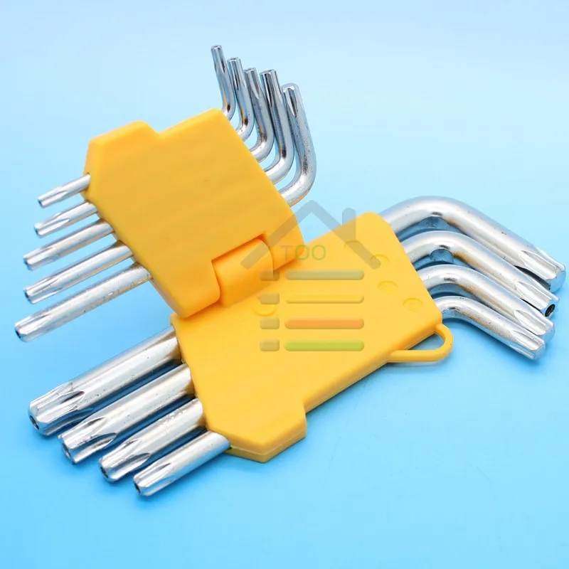 9 шт. CR-V комплект отверток звезда Torx ключ вскрытия профессиональный инструмент T10