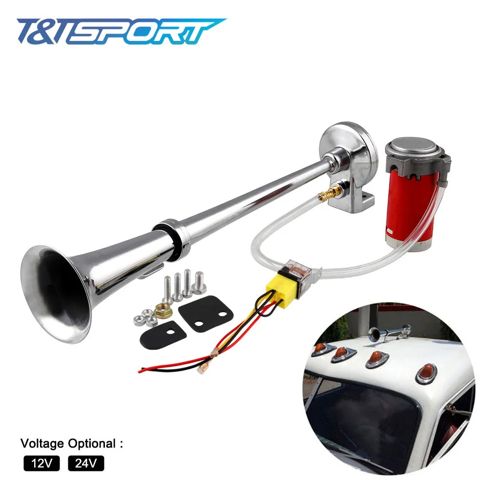 RYANSTAR гоночный Высокое качество Громкий звуковой сигнал 150DB 12 V/24 V компрессор на