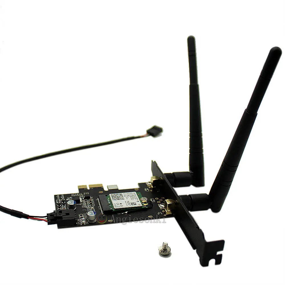 Настольный компьютер 9260AC двухдиапазонный 1730 Мбит/с WiFi BT Blutetooth 5 0 PCI E 1X 802.11ac