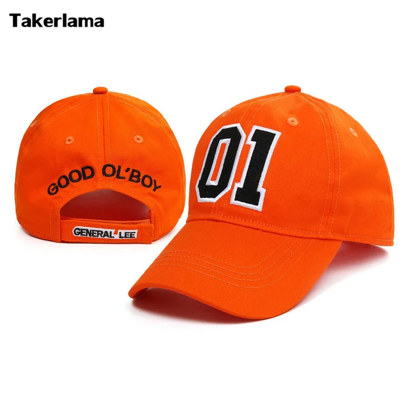 Takerlama/Новинка Хлопковая саржевая Кепка с вышивкой General Lee 01 Бейсболка аппликацией