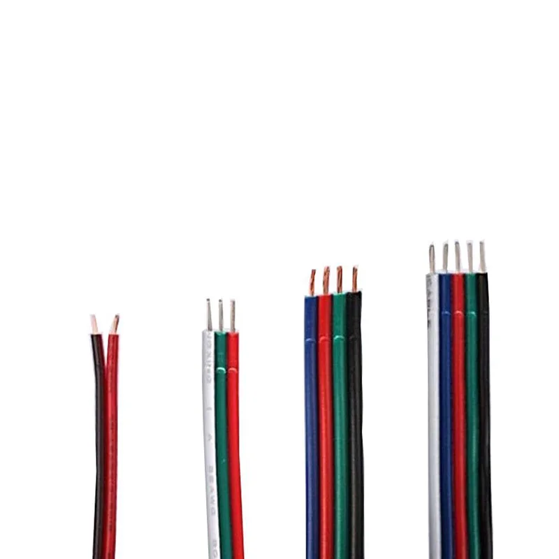 2-контактный 3-контактный 4-контактный 5-контактный 22AWG светодиодный разъем