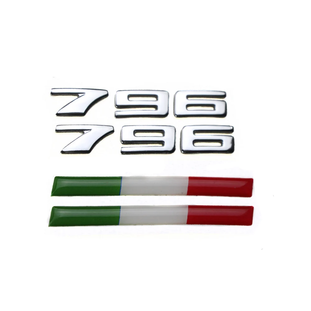 

KODASKIN Motorcycle Universal 3D Raise Emblem Sticker Decal for Italy Ducati Monster 796