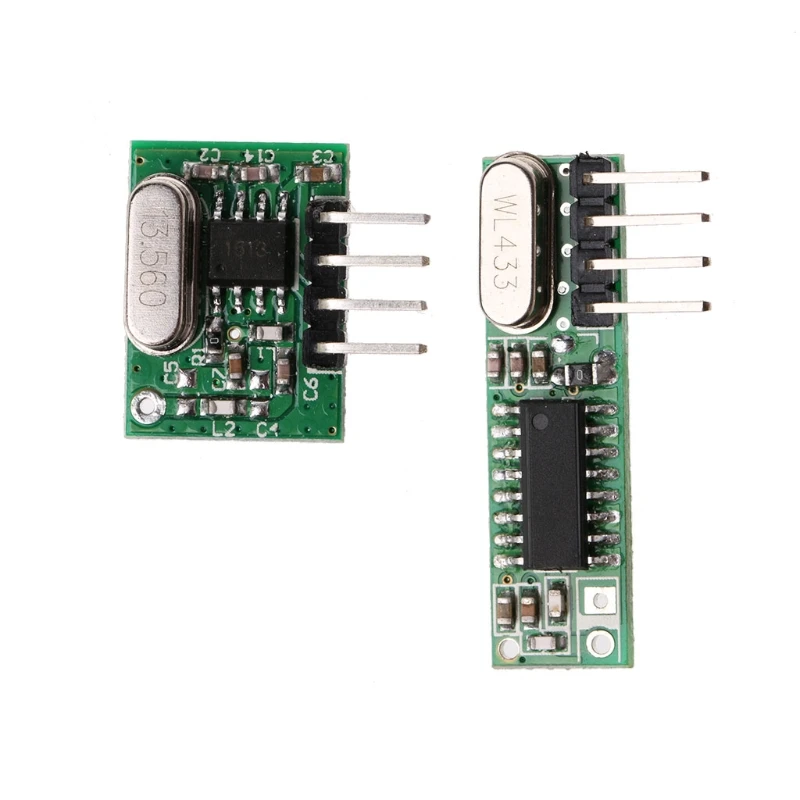 1 Set Superheterodyne RF Transmitter+Receiver Module Kit For 433Mhz Remote Control | Электроника