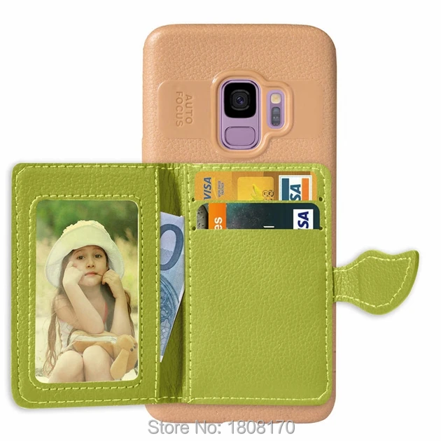 Мягкий кожаный чехол из ТПУ с отделением для карт C Ku IPhone X 6 6S Plus 8 7 7Plus Samsung Galaxy S9 S8