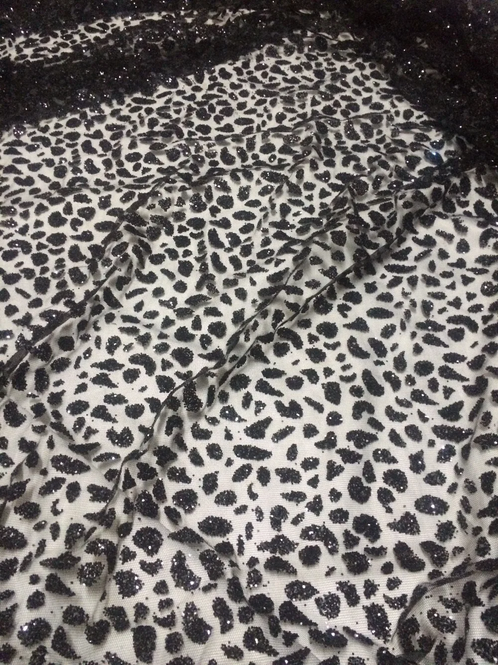 Модная французская кружевная ткань CGL3360 для свадебной вечеринки черное