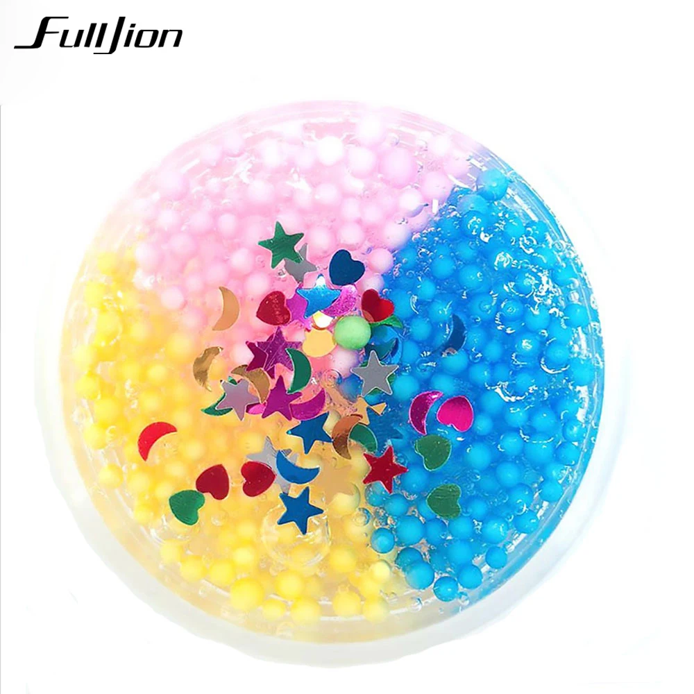 Fulljion Soft Light Clay Slime Toys Polymer Modeling Fluffy Putty Lizun Plasticine Foam Beads Daiso Box Fimo Handgum | Игрушки и хобби