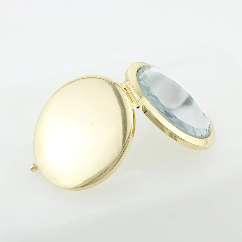 JWEIJIAO Мультяшные картинки единорог зеркала для макияжа складные круглые