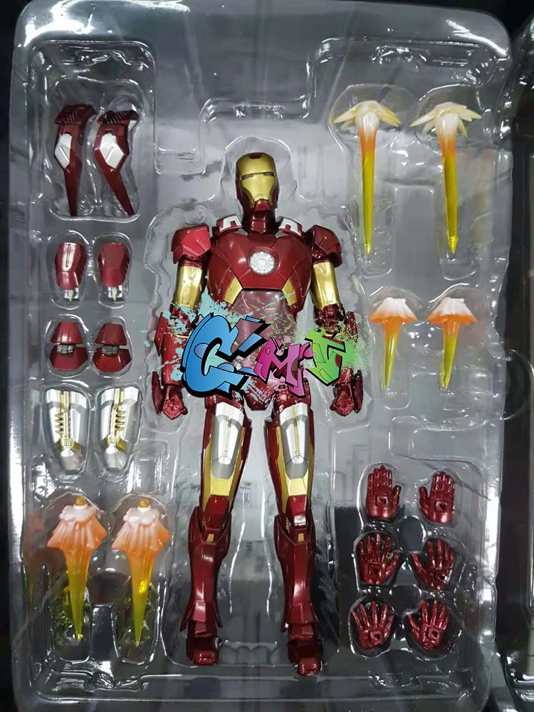CMT Bandai Marvel конис Железный человек Mark 7 зал брони фигурка