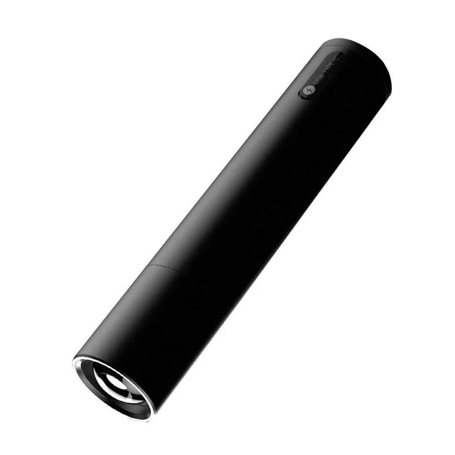 Черный Xiaomi BEEBEST фонарик 1000LM 5 режимов Масштабируемые Яркость Портативный водонепроницаемый магнитный велосипед открытый свет для путешествий - Цвет: Черный