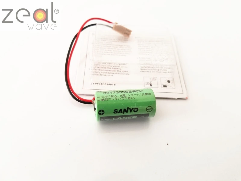 Для новой SANYO Sanyo CR17335SE R 3V PLC промышленная литиевая батарея с вилкой|ЖК-экраны и