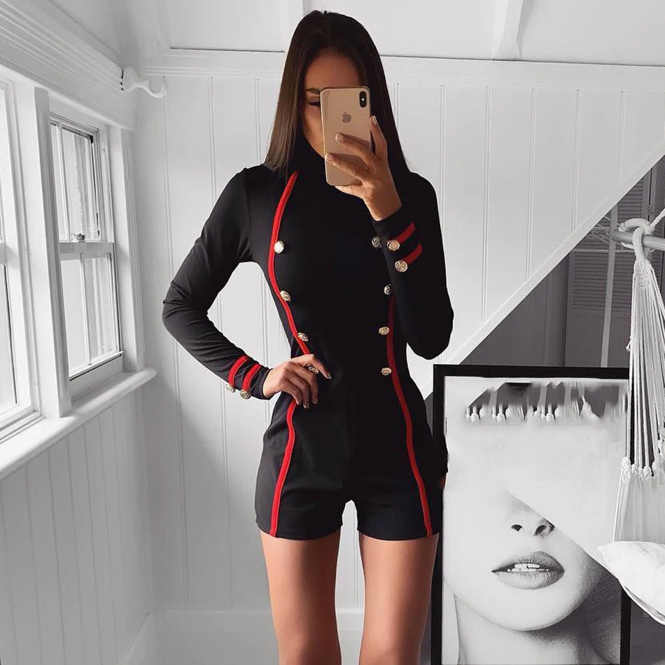 Seamyla 2019 Новый облегающие боди пикантные для женщин с длинным рукавом Bodycon Зимние