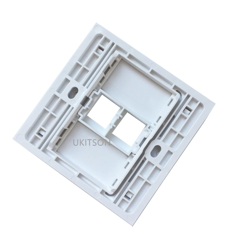 86 настенная крышка с 2 портами Keystone |