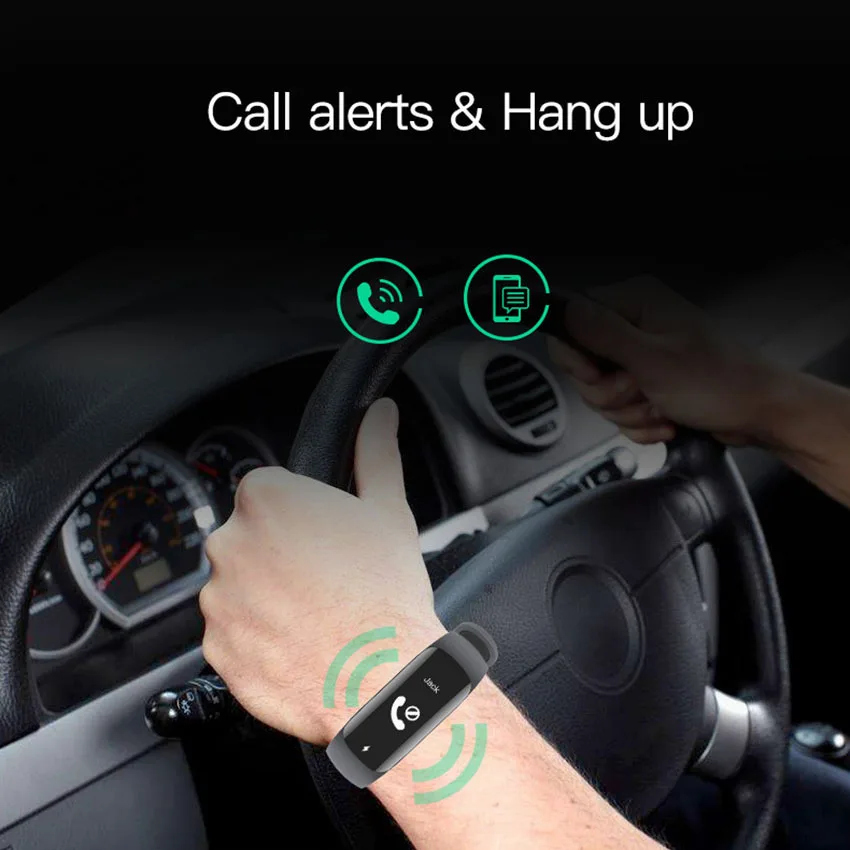 

Aimitek Z17HR Smart Band Bluetooth Wristband Waterproof GPS Bracelet Fitness Tracker Heart Rate Sleep Monitor for iOS Android