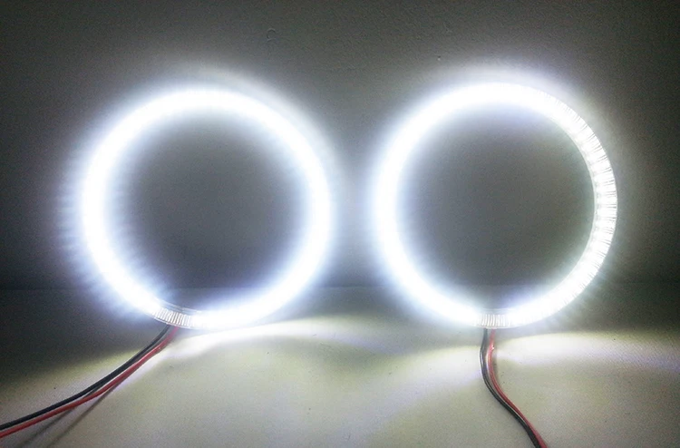 Ультра яркий SMD белый светодиодный ангельские глазки 1600LM 12V halo ring kit для Honda Accord coupe