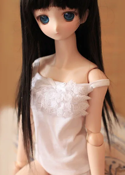 Белый кружевной жилет на куклу BJD поясе для 1/3 SD10 SD13 SD16 DD DDDY girl аксессуары