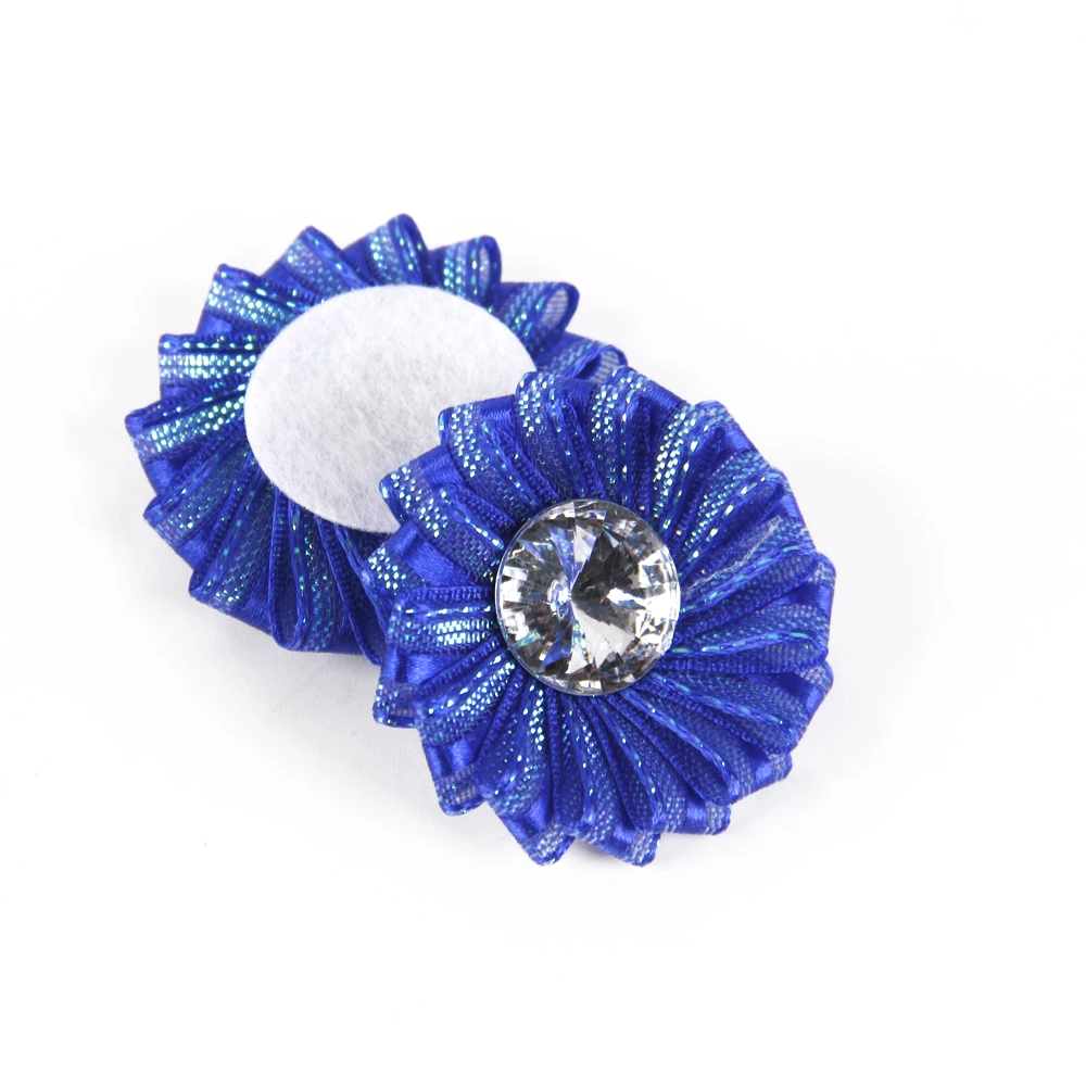 David accessories 25 шт. цветы для заколки для волос для девочек головная повязка, аксессуары для волос, DIY Свадебная вечеринка украшения поставки, 25Yc6372