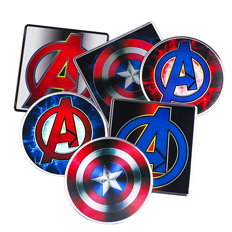 Автомобильный Стайлинг 3D металлический алюминиевый сплав Marvel Мстители эмблема